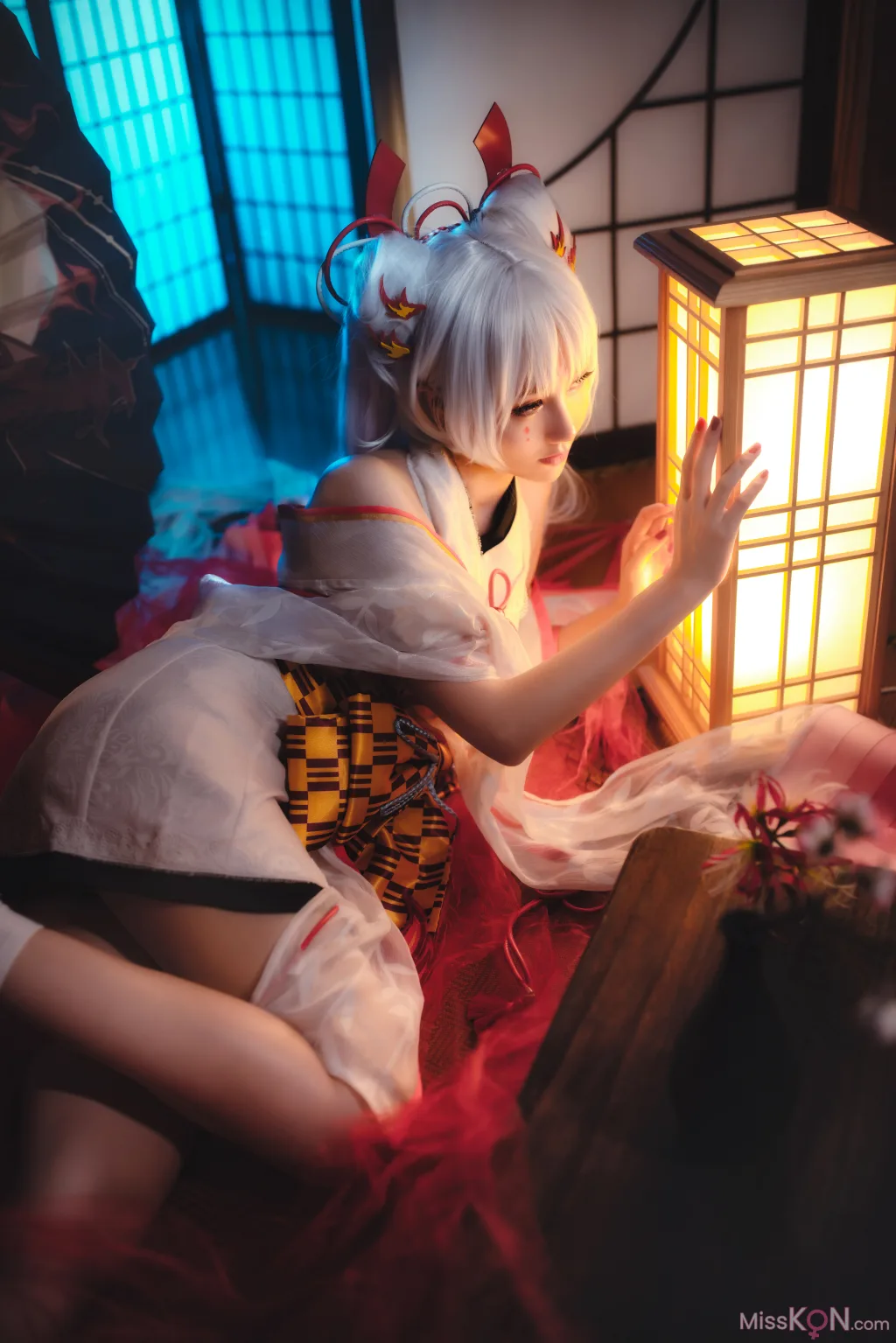 Coser@如月灰: 阴阳师 不知火 (19 photos)