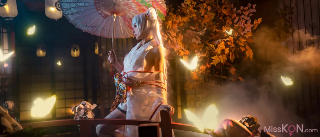 Coser@如月灰: 阴阳师 不知火 (19 photos)