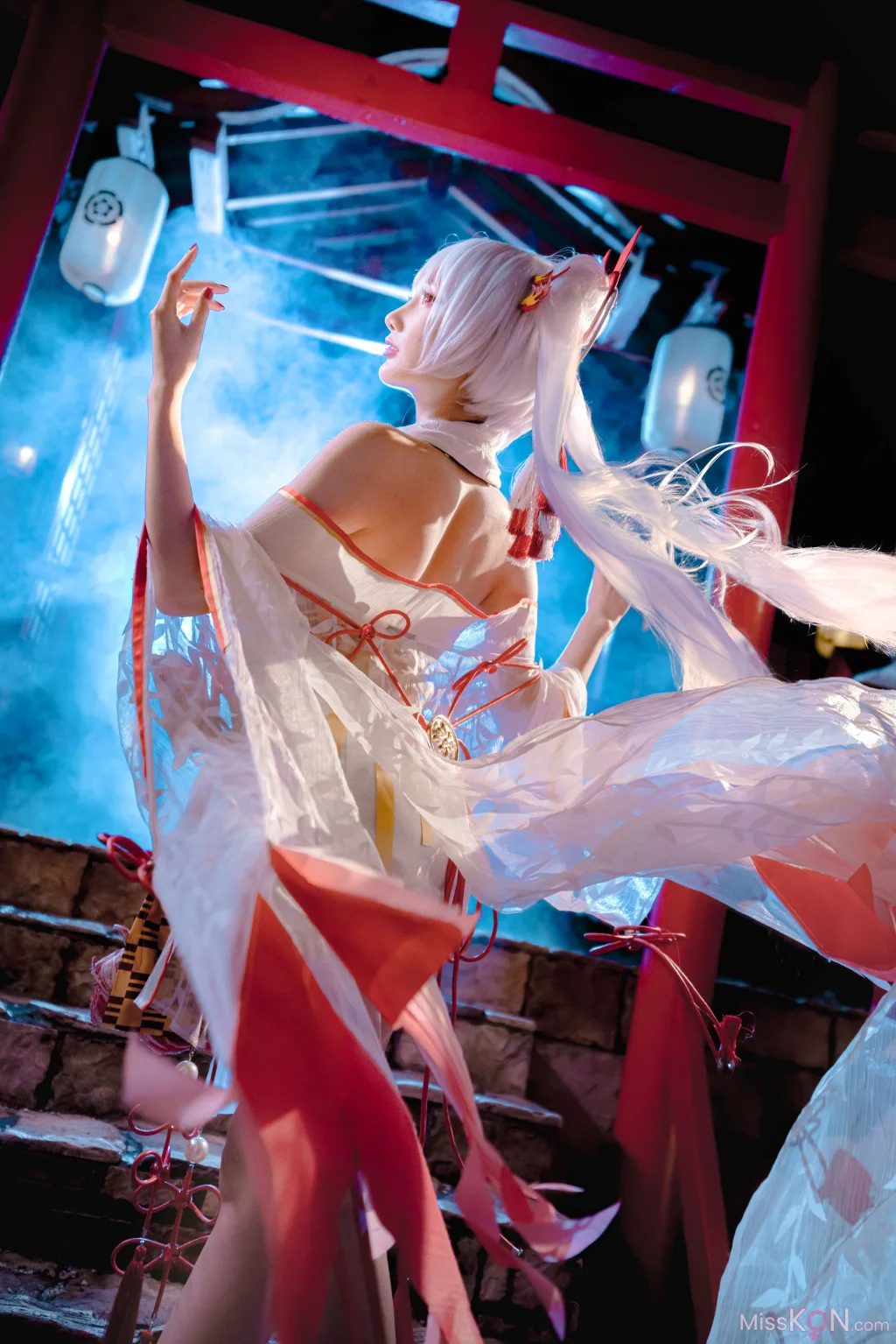 Coser@如月灰: 阴阳师 不知火 (19 photos)