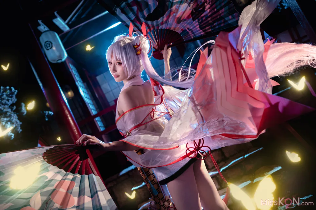 Coser@如月灰: 阴阳师 不知火 (19 photos)