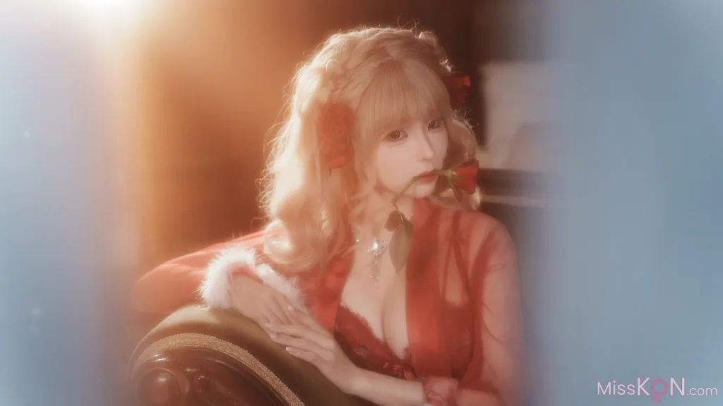 Coser@蠢沫沫 (chunmomo): 黑红纱裙 (39 photos) – Page 2