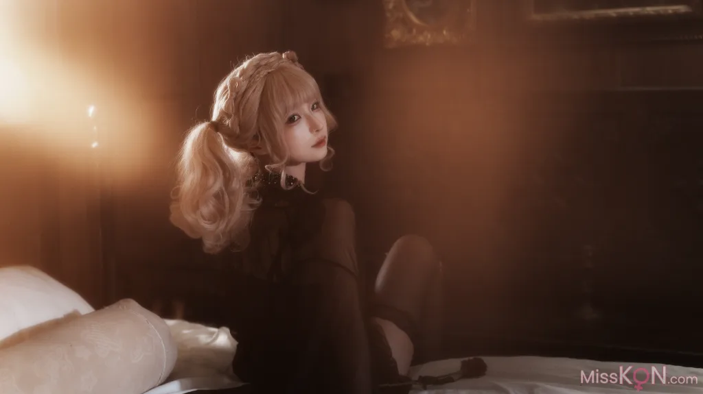 Coser@蠢沫沫 (chunmomo): 黑红纱裙 (39 photos) – Page 2