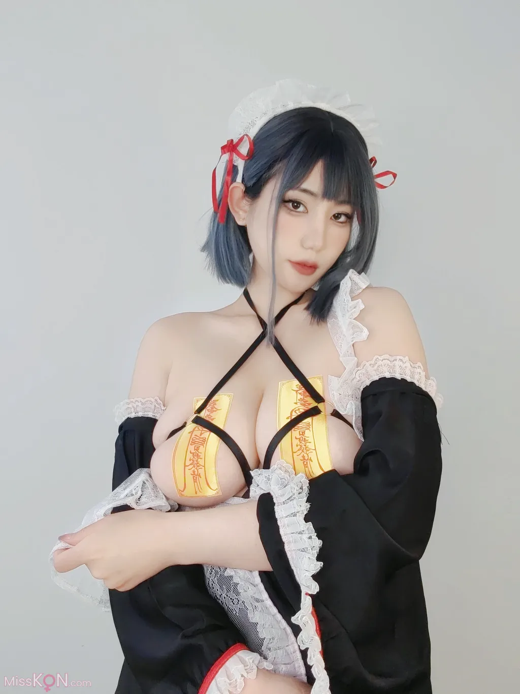 Coser@星澜是澜澜叫澜妹呀: 汤屋女仆自拍 (39 photos + 5 videos)