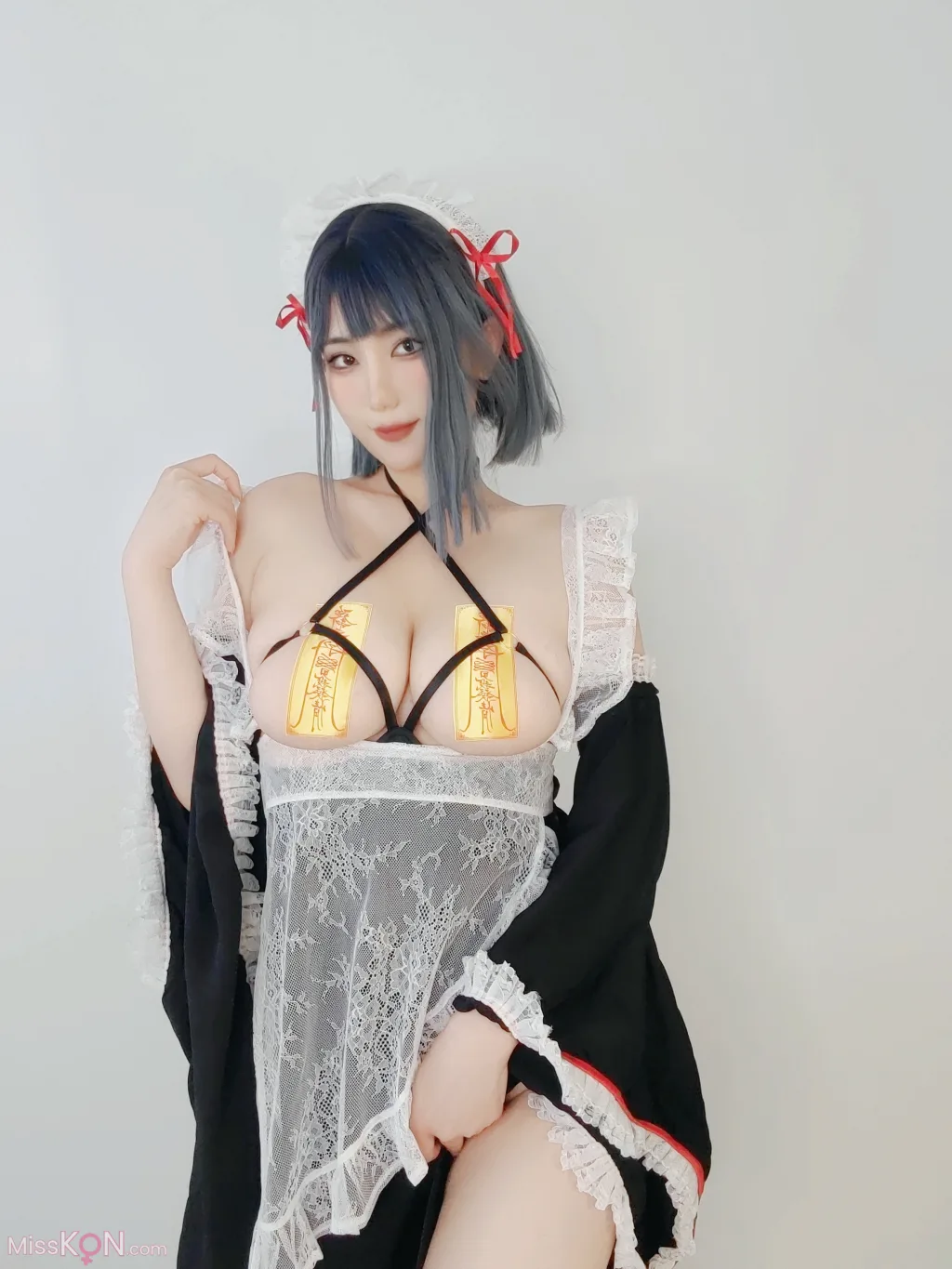 Coser@星澜是澜澜叫澜妹呀: 汤屋女仆自拍 (39 photos + 5 videos)