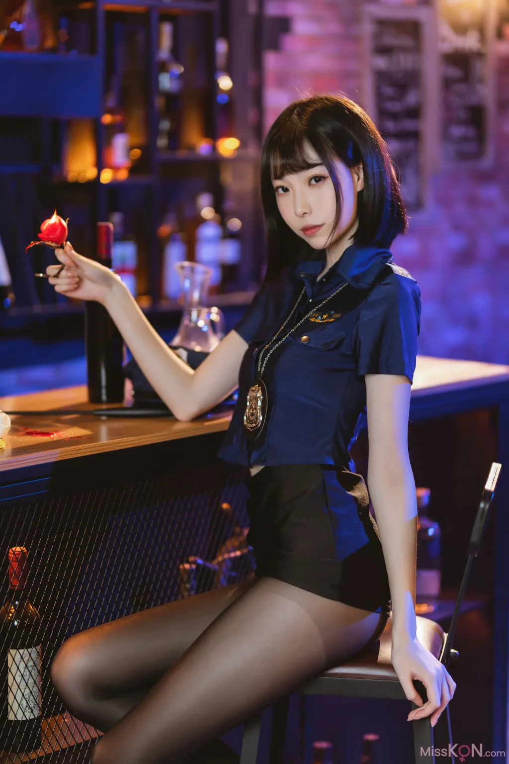 Coser@许岚LAN: 黑丝制服 (60 photos) – Page 3