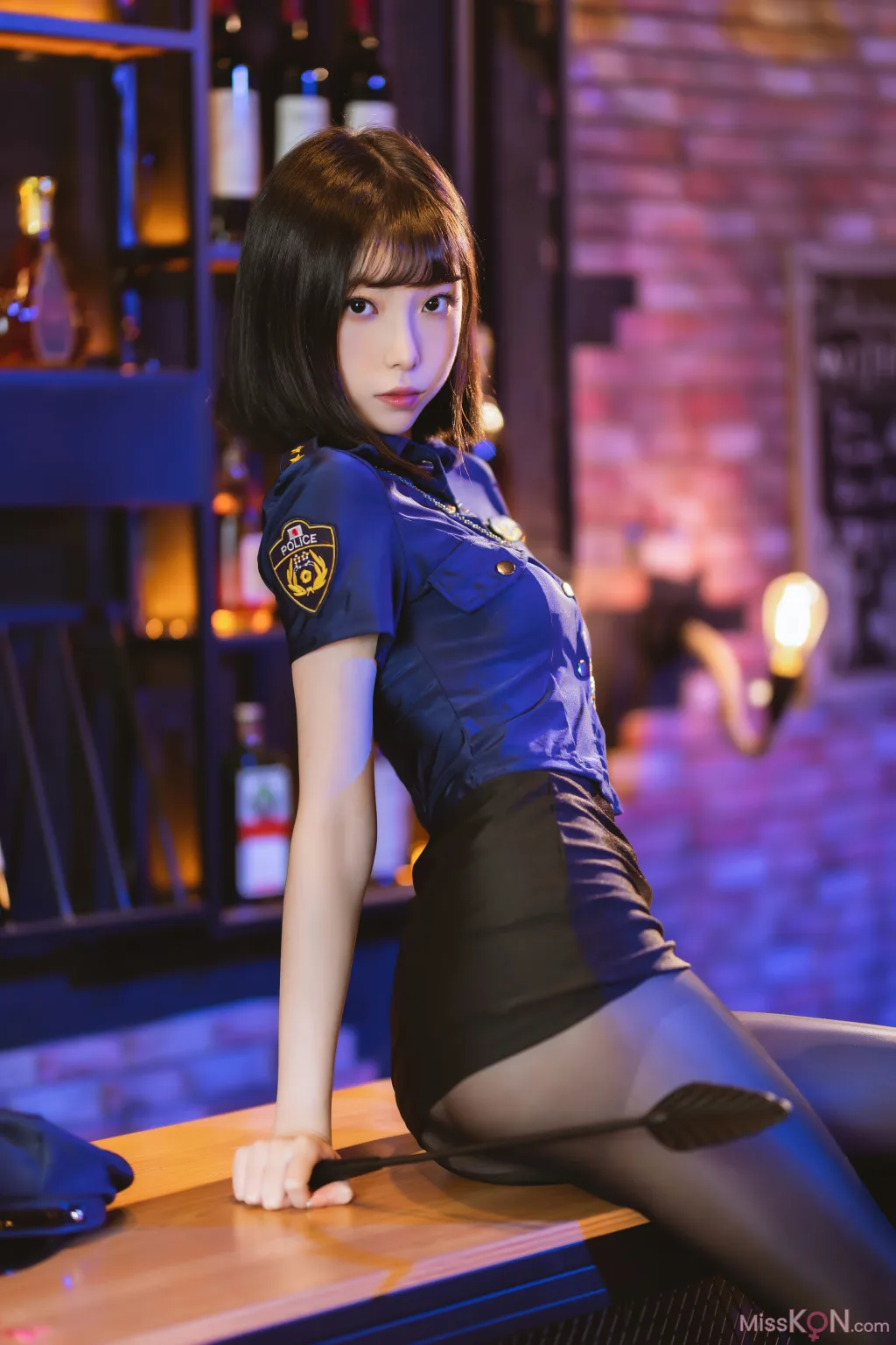 Coser@许岚LAN: 黑丝制服 (60 photos) – Page 5