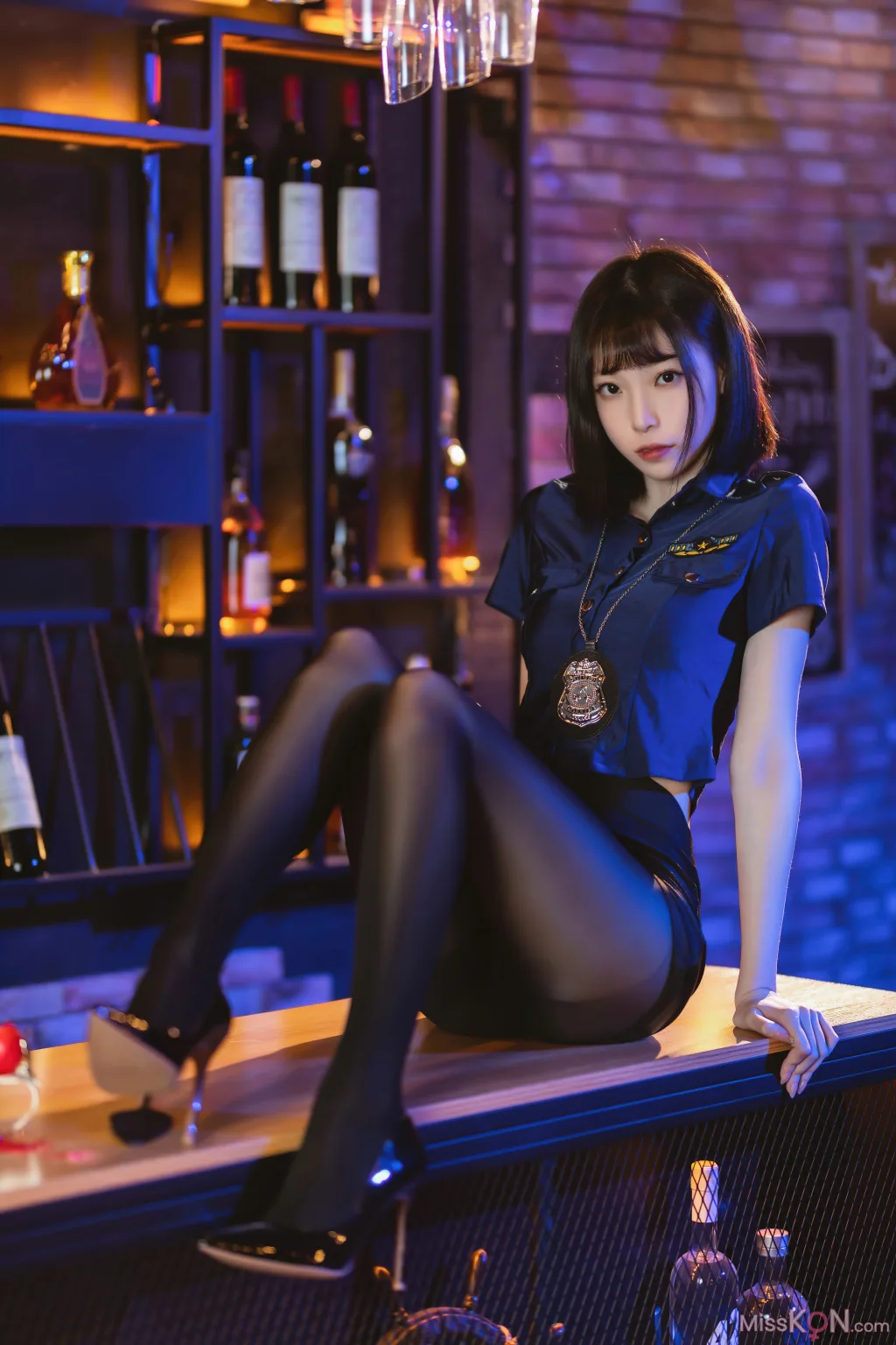 Coser@许岚LAN: 黑丝制服 (60 photos) – Page 5