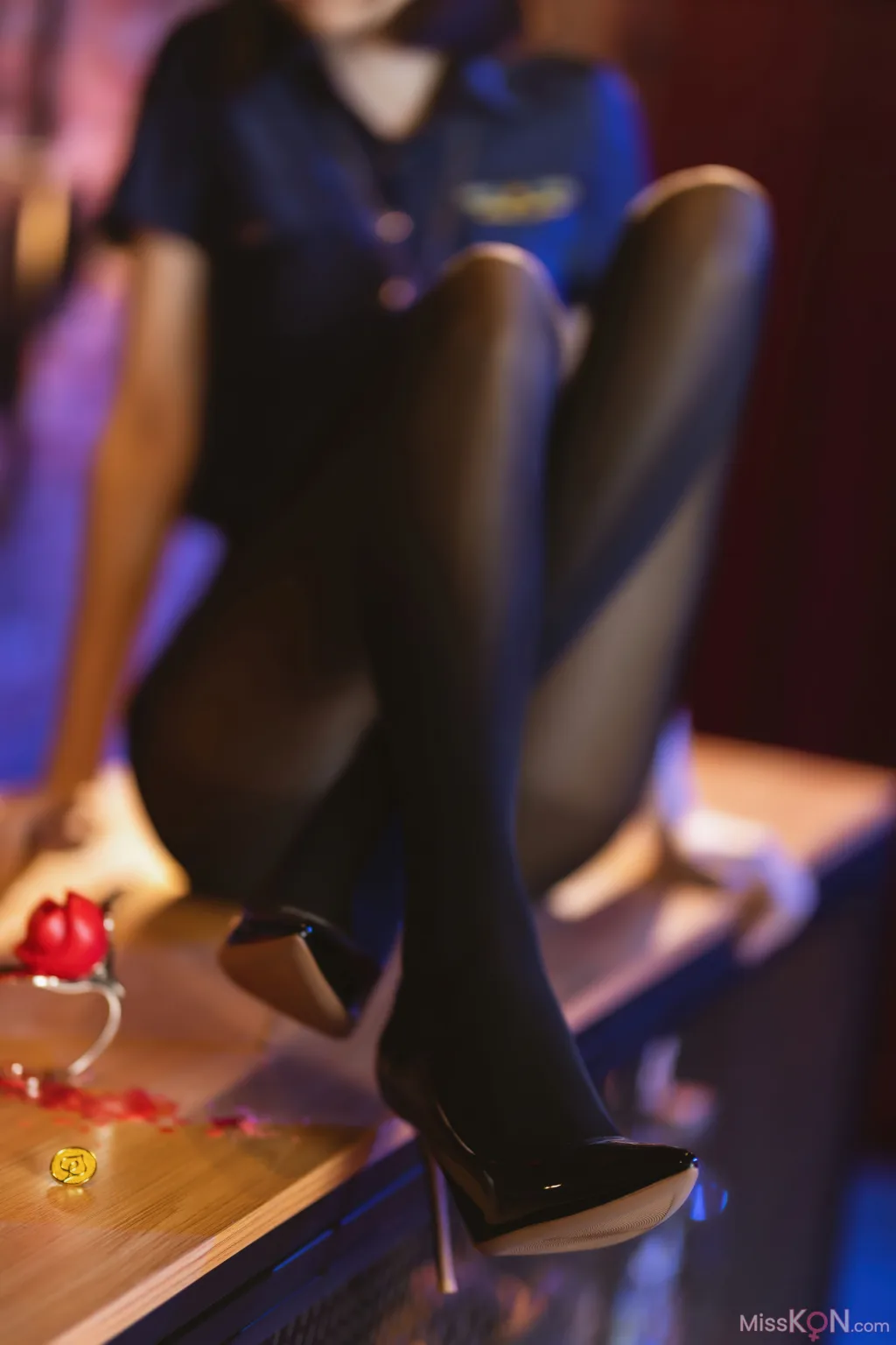 Coser@许岚LAN: 黑丝制服 (60 photos) – Page 5