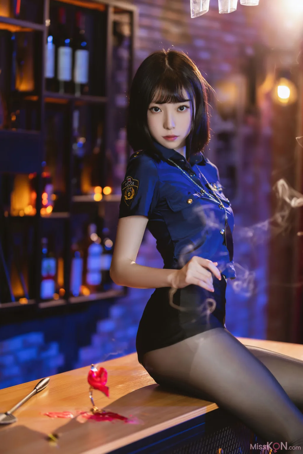 Coser@许岚LAN: 黑丝制服 (60 photos) – Page 6