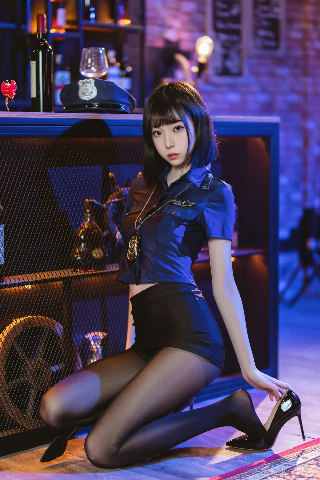 Coser@许岚LAN: 黑丝制服 (60 photos) – Page 6