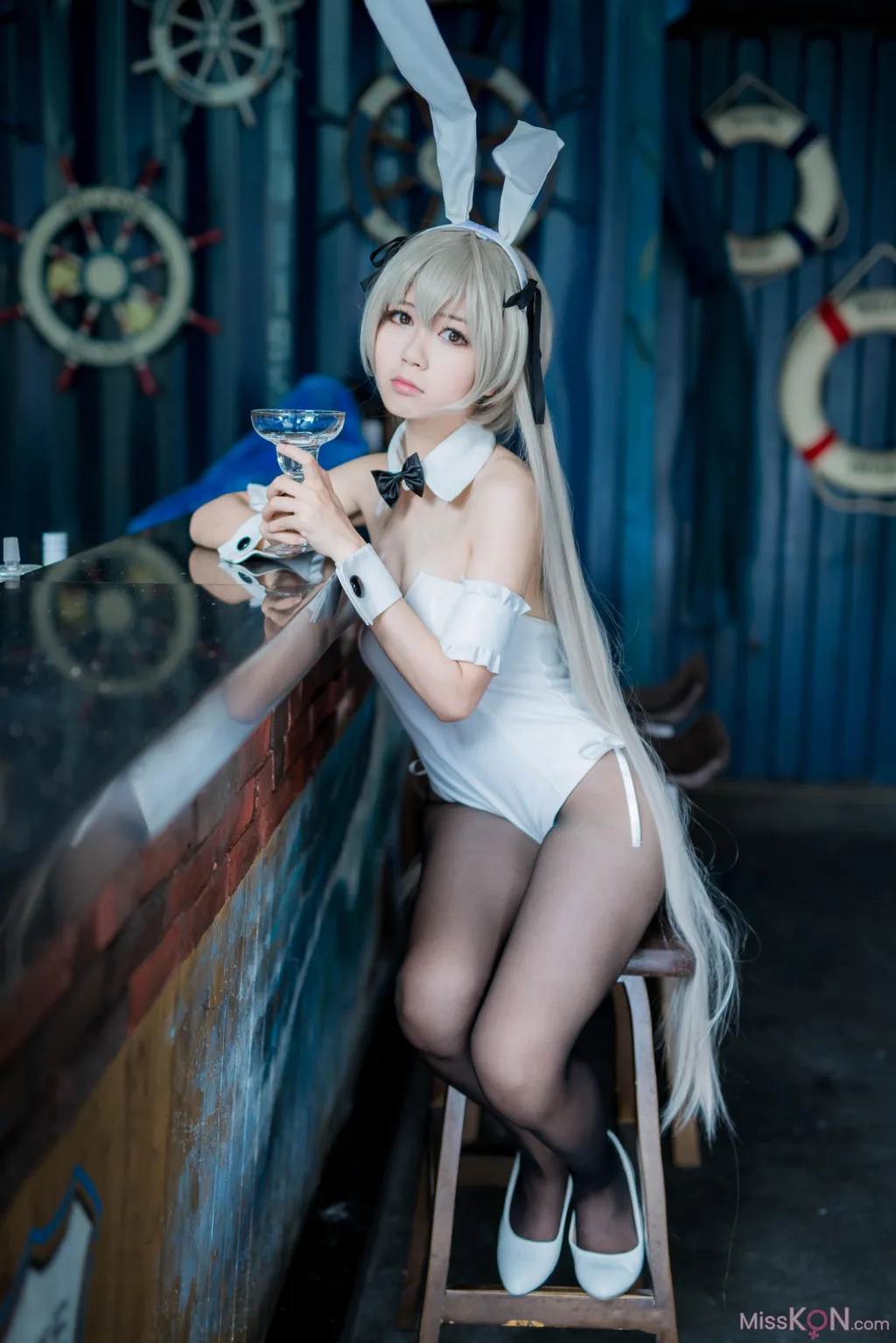 Coser@白金Saki: 五更琉璃-校服 (13 photos)