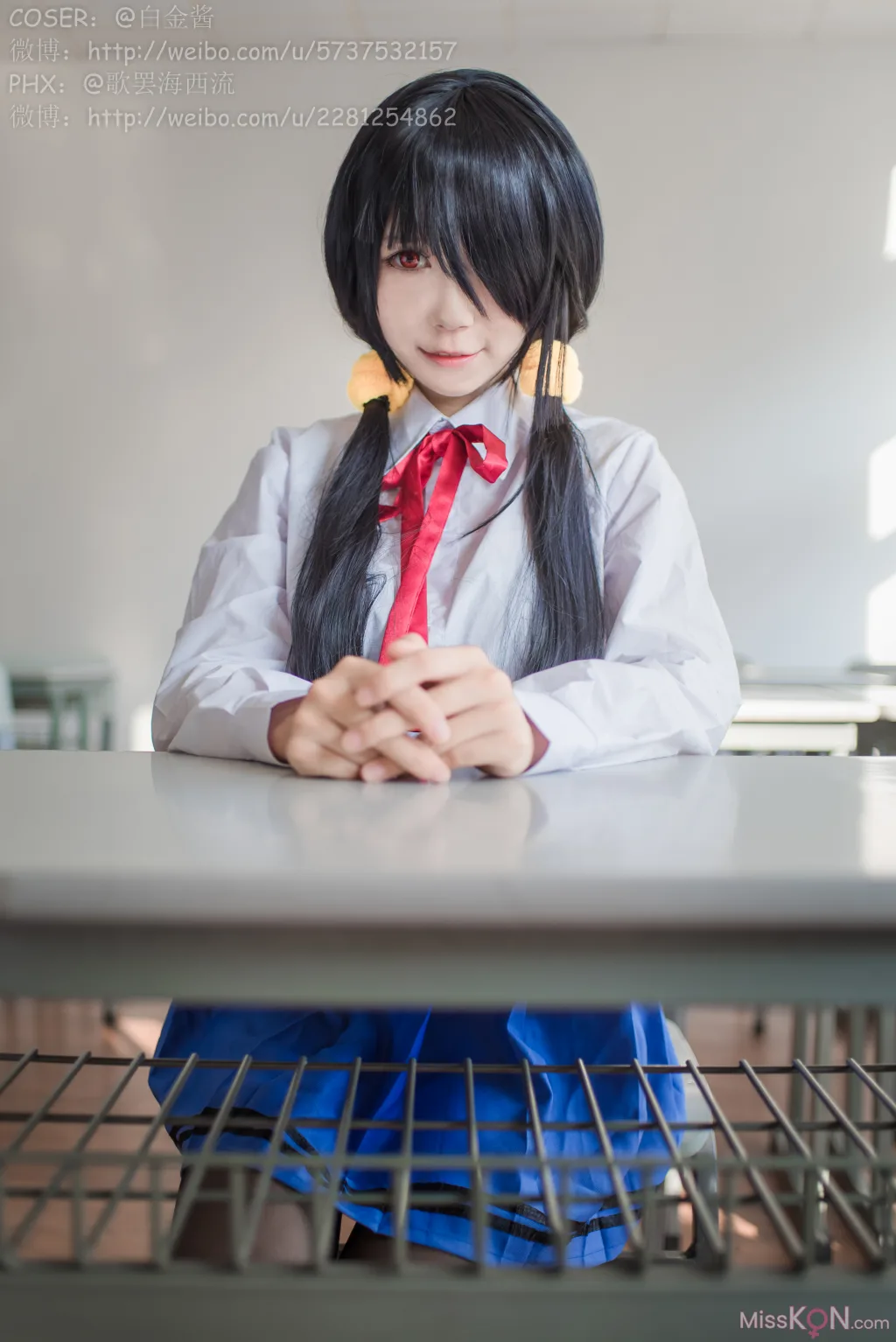 Coser@白金Saki: 制服黑丝 (28 photos) – Page 2