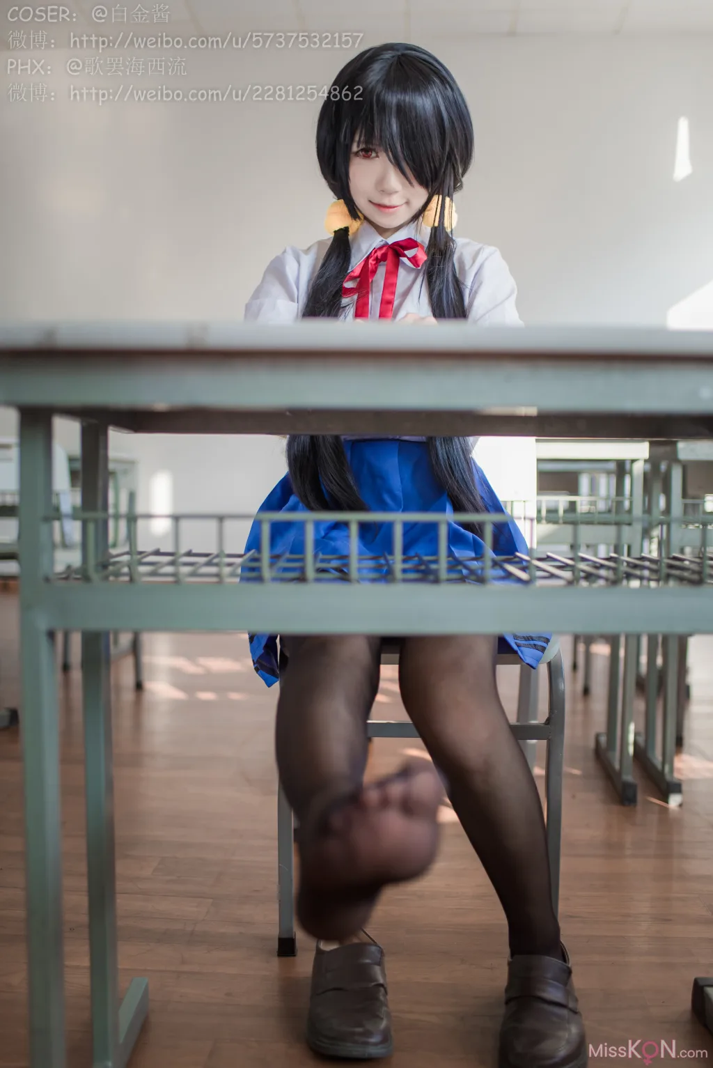 Coser@白金Saki: 制服黑丝 (28 photos) – Page 2