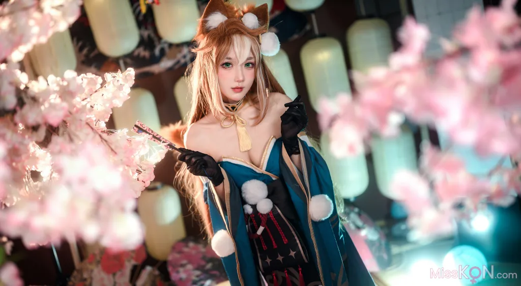 Coser@阿包也是兔娘: 原神 希娜小姐 (42 photos)