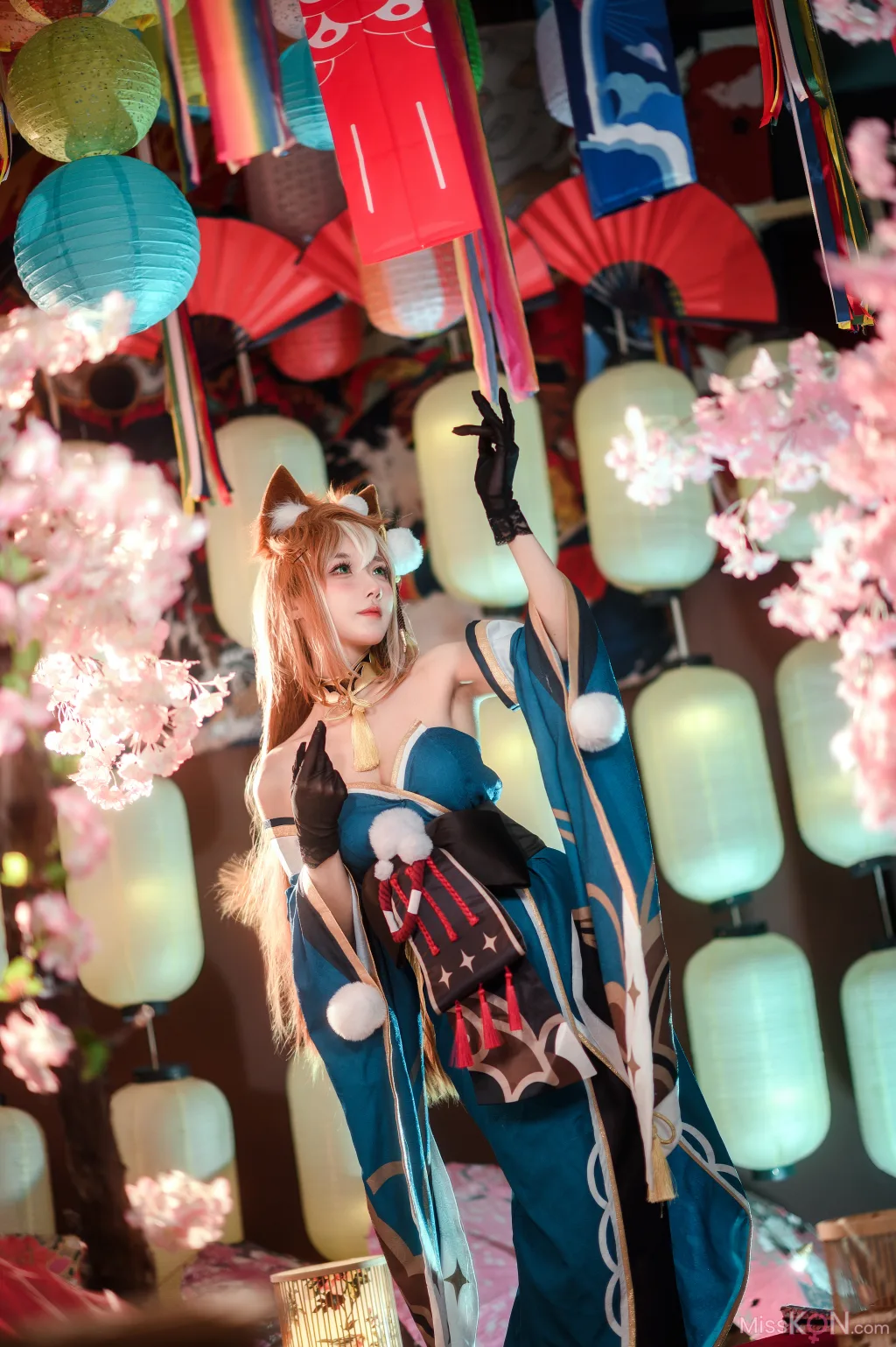 Coser@阿包也是兔娘: 原神 希娜小姐 (42 photos)