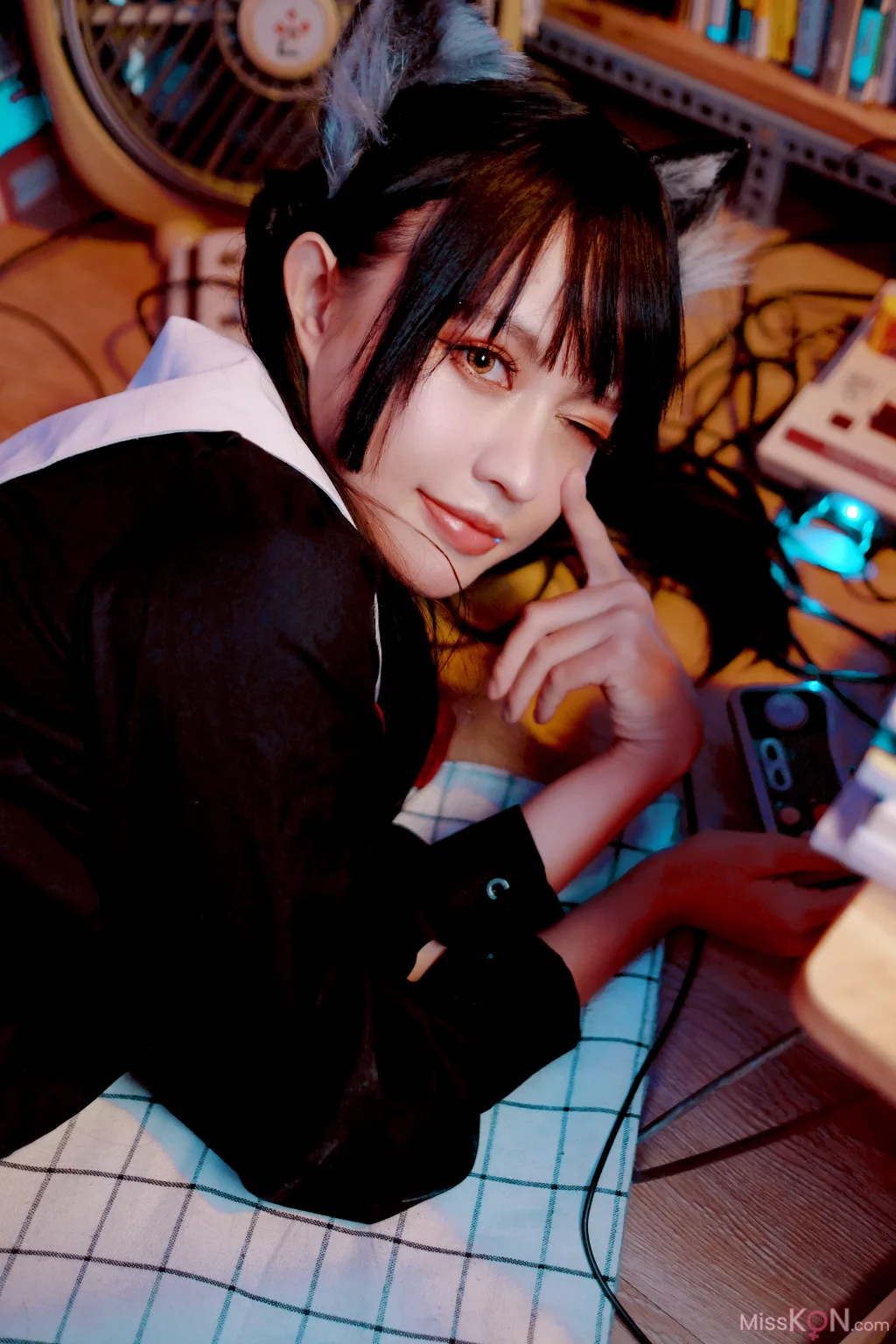 Coser@PingPing: Kuroneko黑猫 (31 photos)