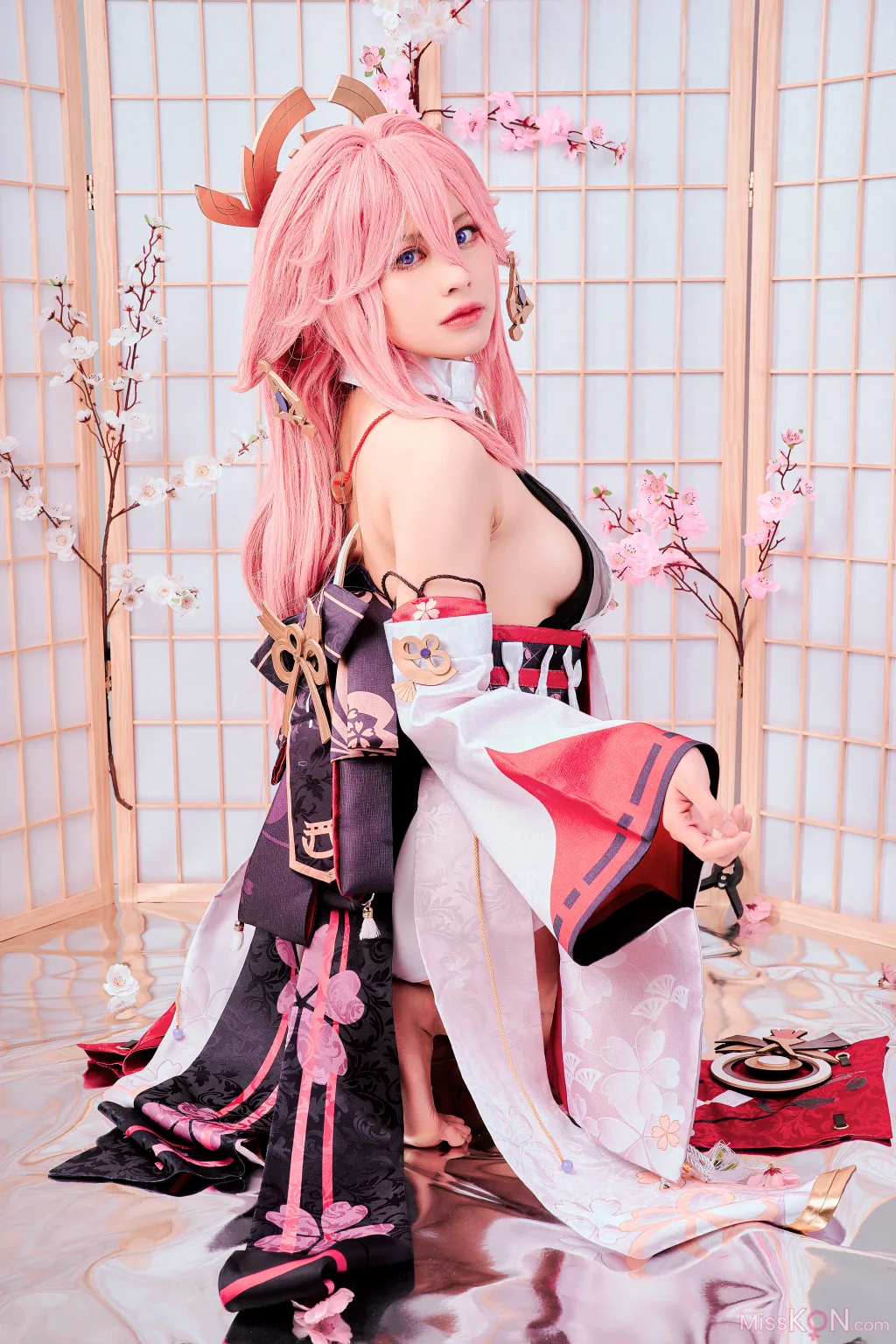 Coser@PingPing: Yae Miko (30 photos)