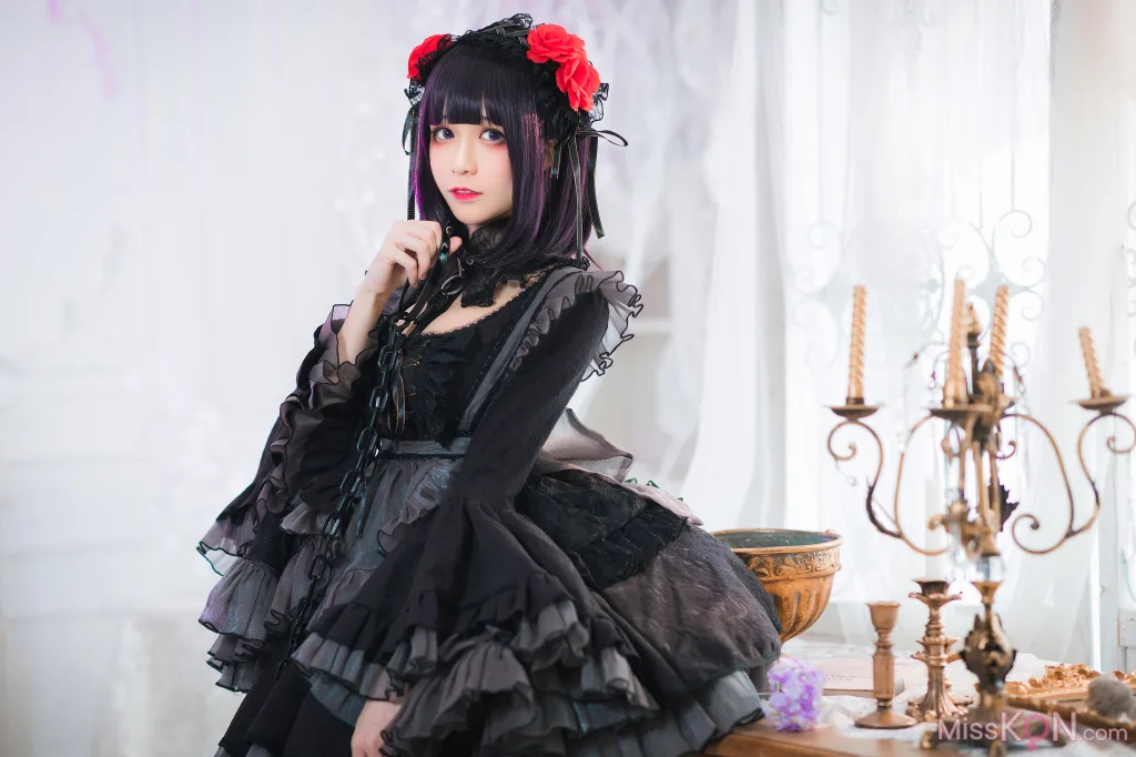 Coser@Tomoyo酱: 更衣人偶 黑江雫 (37 photos)