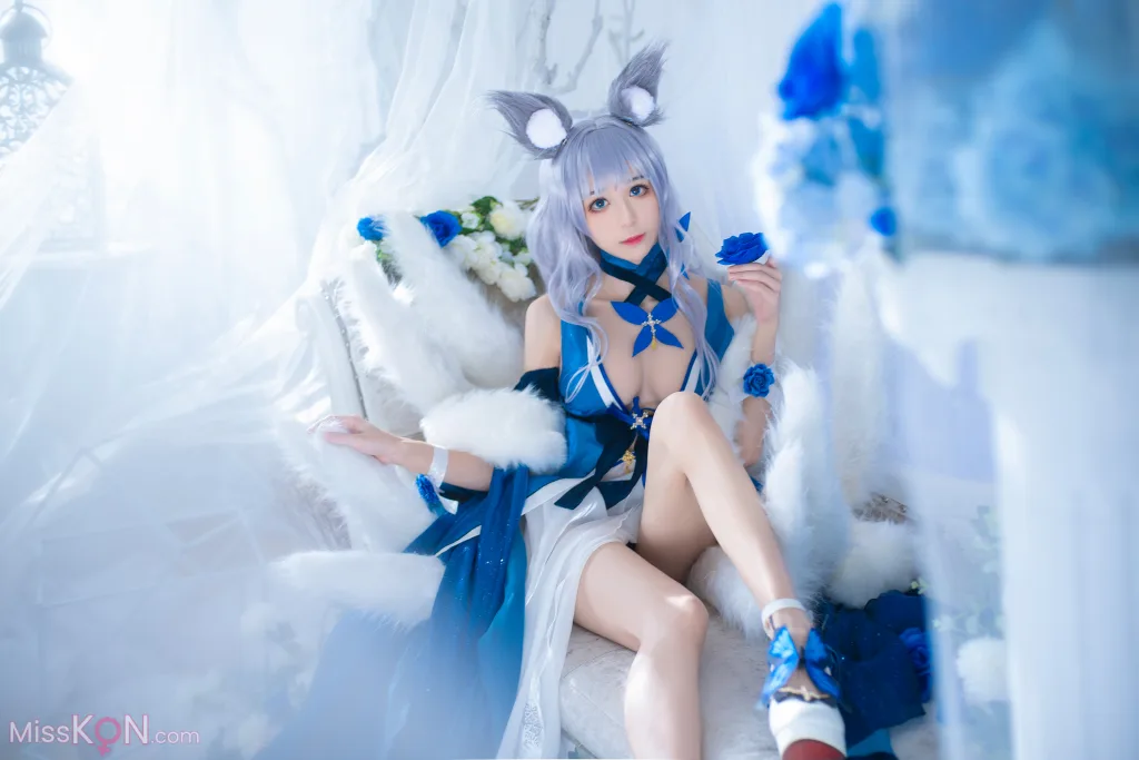 Coser@Tomoyo酱: 碧蓝 信浓礼服 (22 photos)