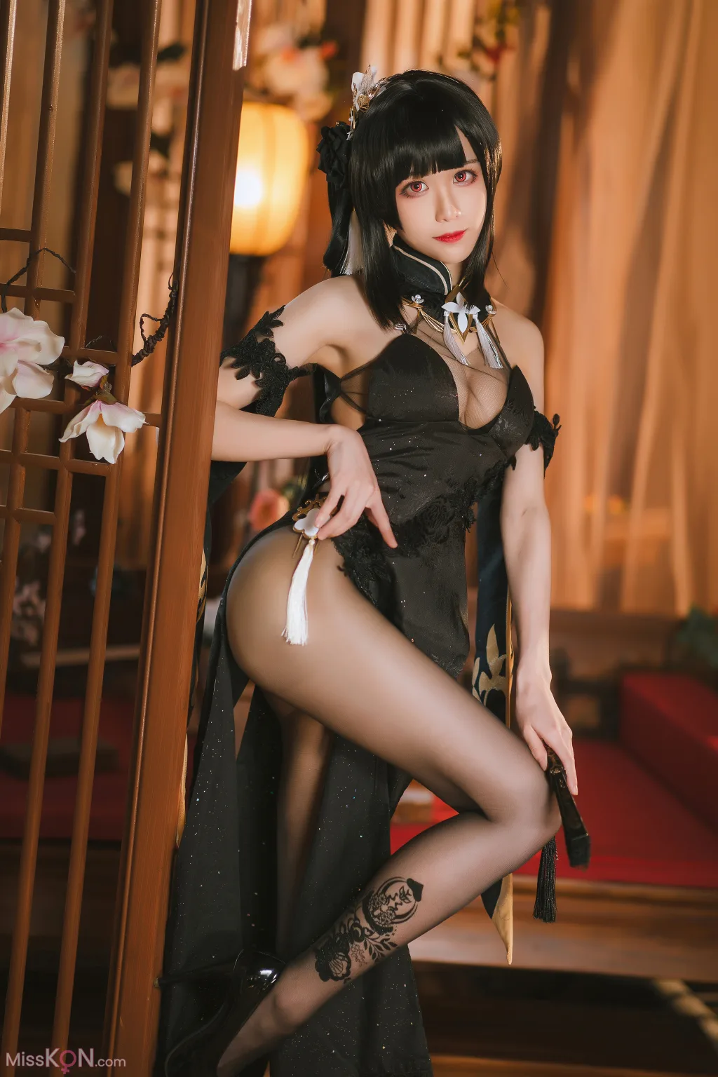 Coser@Tomoyo酱: 碧蓝航线 镇海旗袍 (27 photos)