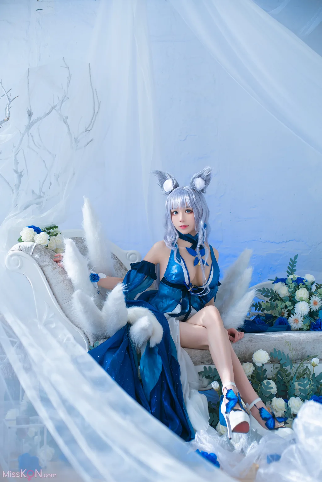 Coser@Tomoyo酱: 碧蓝 信浓礼服 (22 photos)