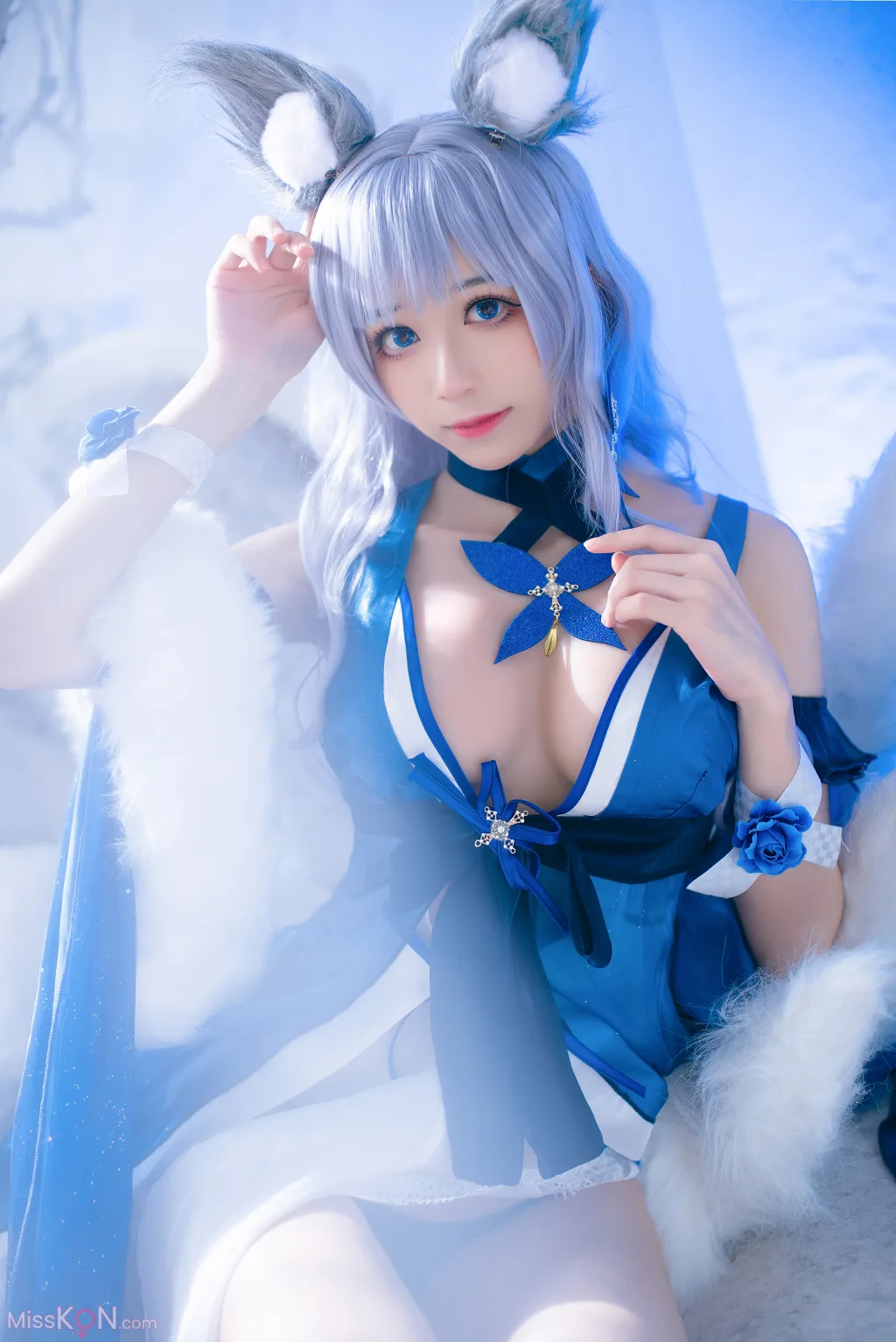 Coser@Tomoyo酱: 碧蓝 信浓礼服 (22 photos)