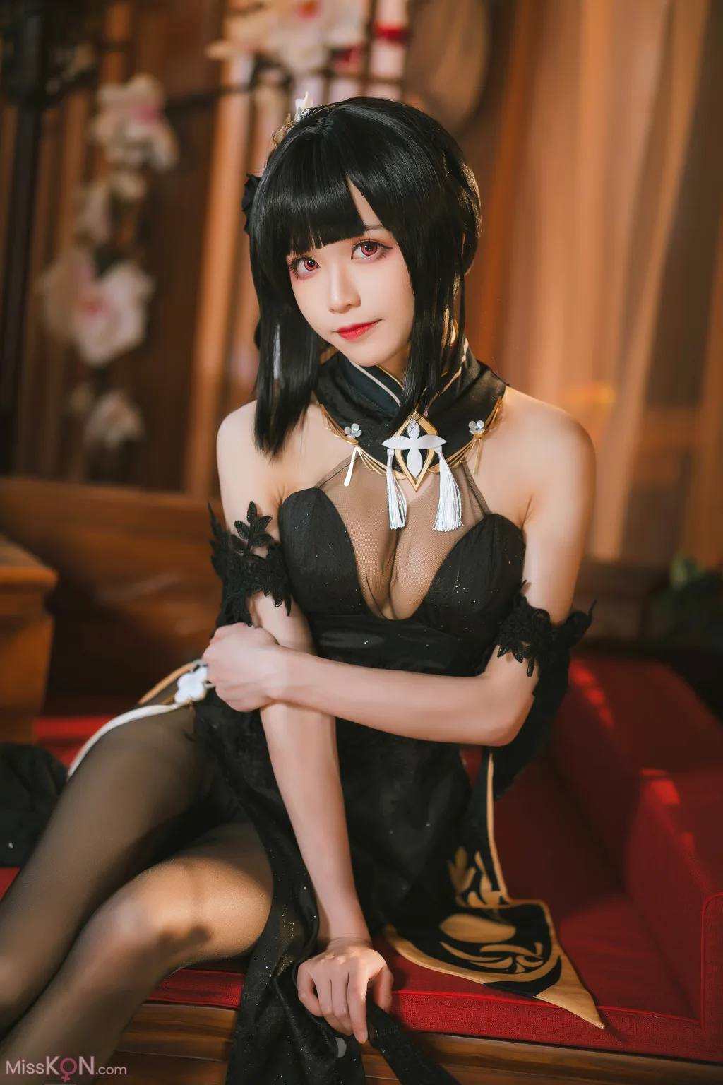 Coser@Tomoyo酱: 碧蓝航线 镇海旗袍 (27 photos)