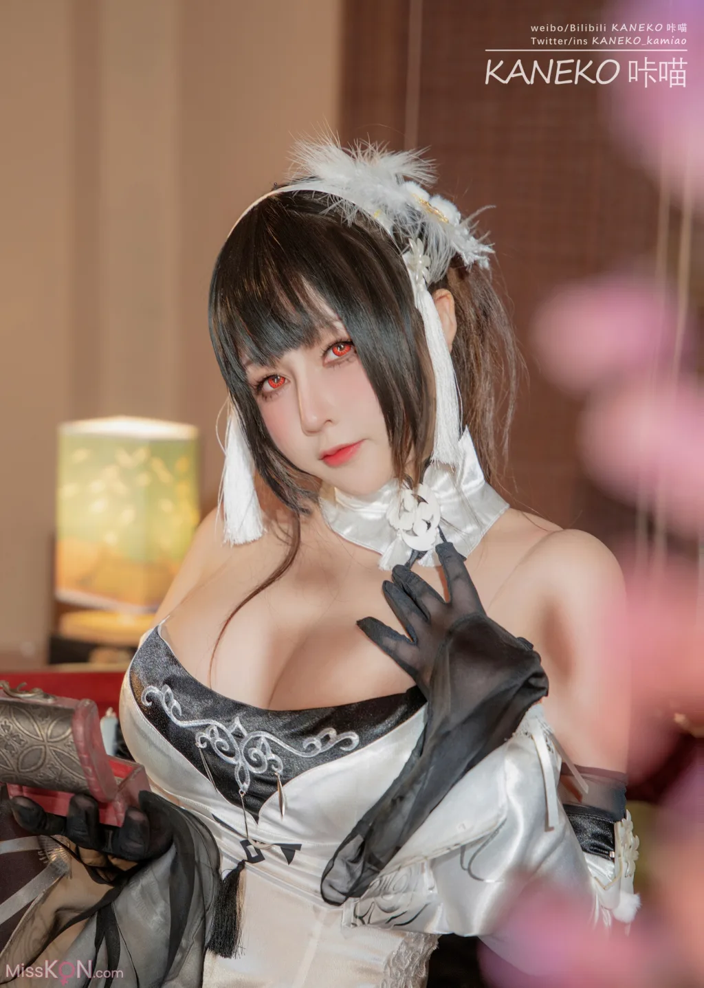 Coser@KANEKO_咔喵: 碧蓝航线 镇海 白旗袍 (30 ảnh)