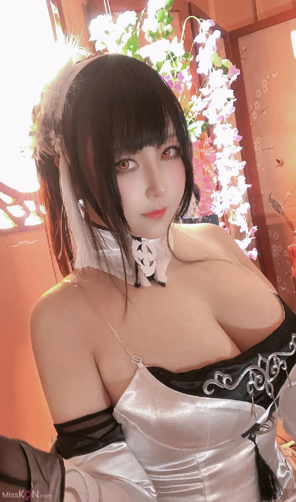 Coser@KANEKO_咔喵: 碧蓝航线 镇海 白旗袍 (30 photos)