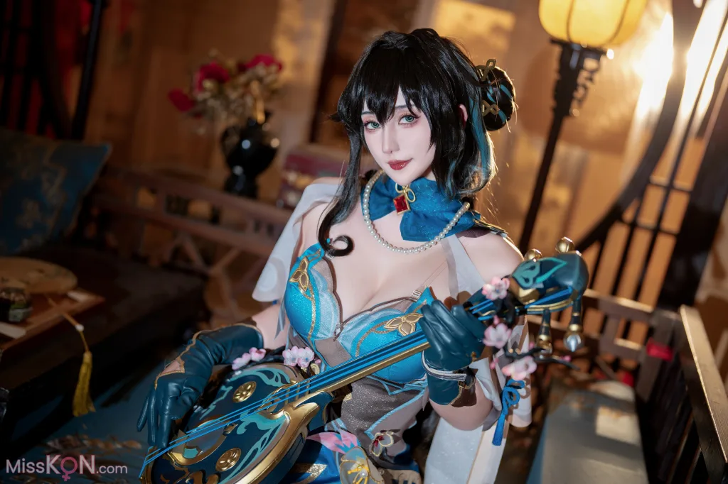 Coser@星澜是澜澜叫澜妹呀: 崩坏星穹铁道 阮梅 (55 photos)