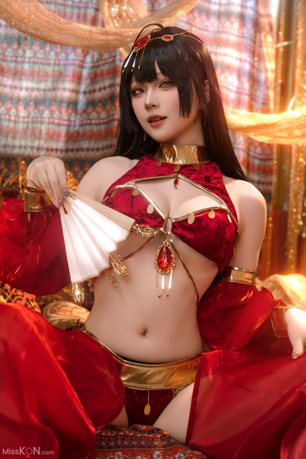 Coser@屿鱼: 大凤舞娘 新年特典 (50 photos)