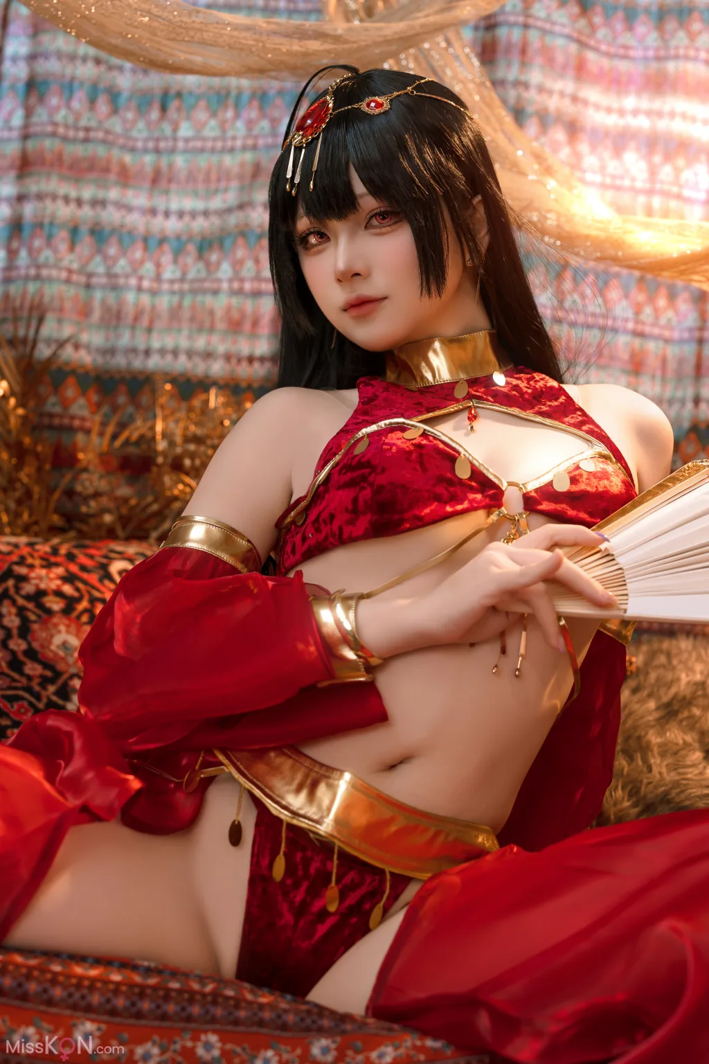 Coser@屿鱼: 大凤舞娘 新年特典 (50 photos)