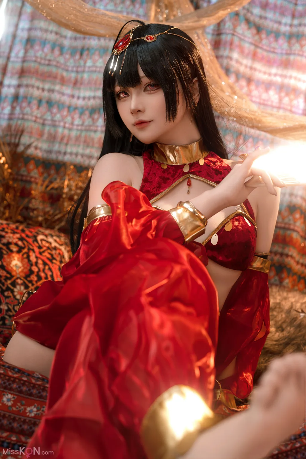 Coser@屿鱼: 大凤舞娘 新年特典 (50 photos)