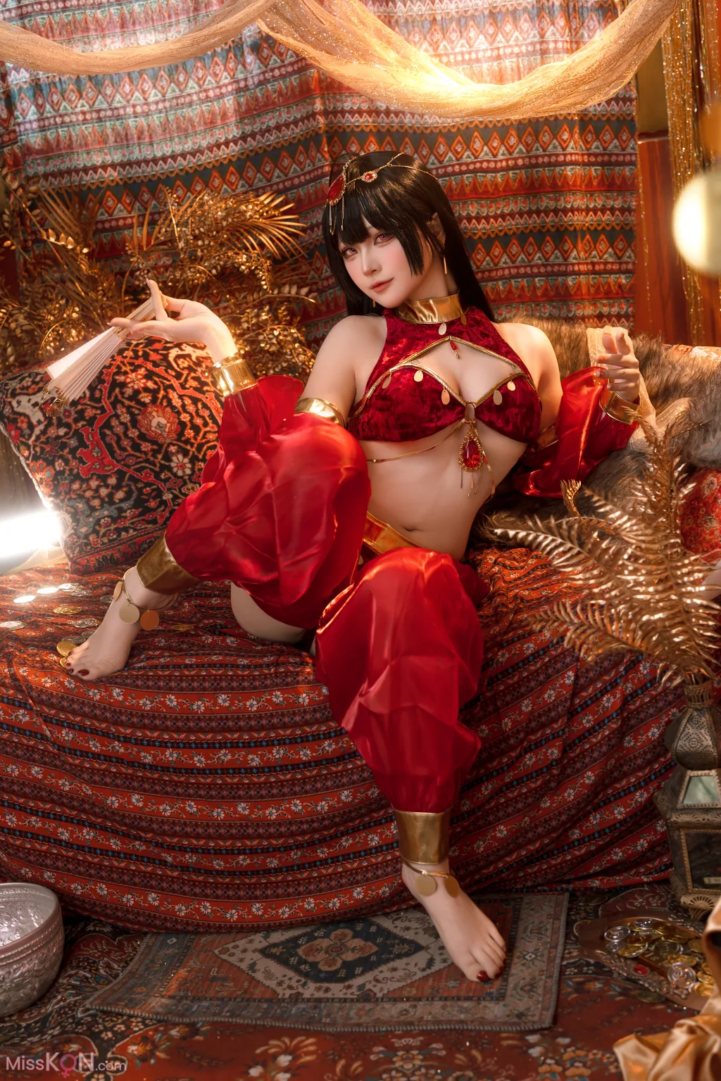 Coser@屿鱼: 大凤舞娘 新年特典 (50 photos)