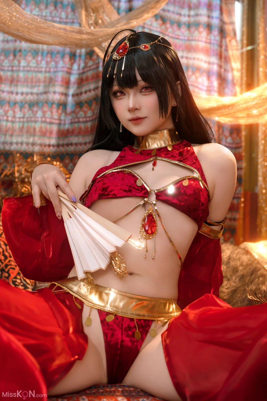 Coser@屿鱼: 大凤舞娘 新年特典 (50 photos)