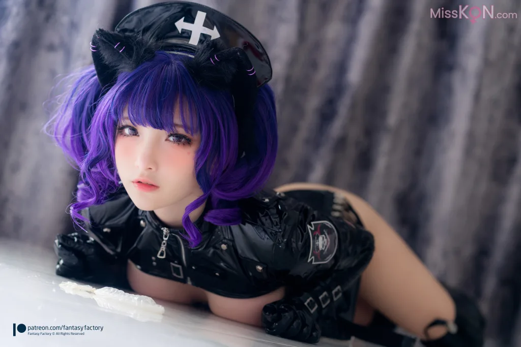 [Fantasy Factory] 小丁: Cosplay写真 – 护士暗黑 (100 photos)