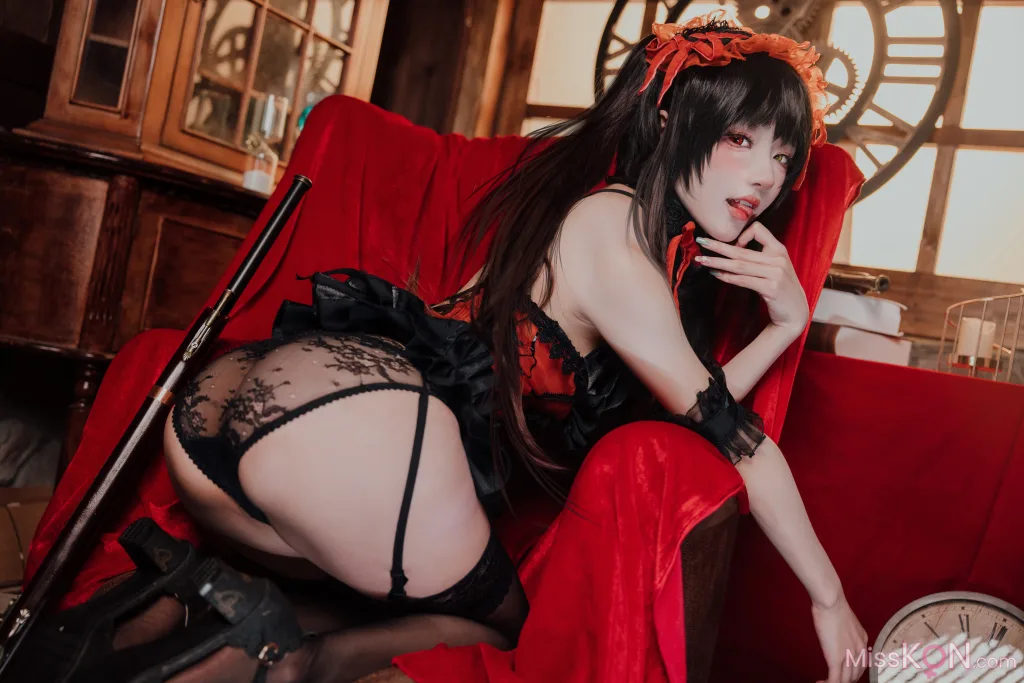 Coser@阿包也是兔娘: 时崎狂三 (36 photos)