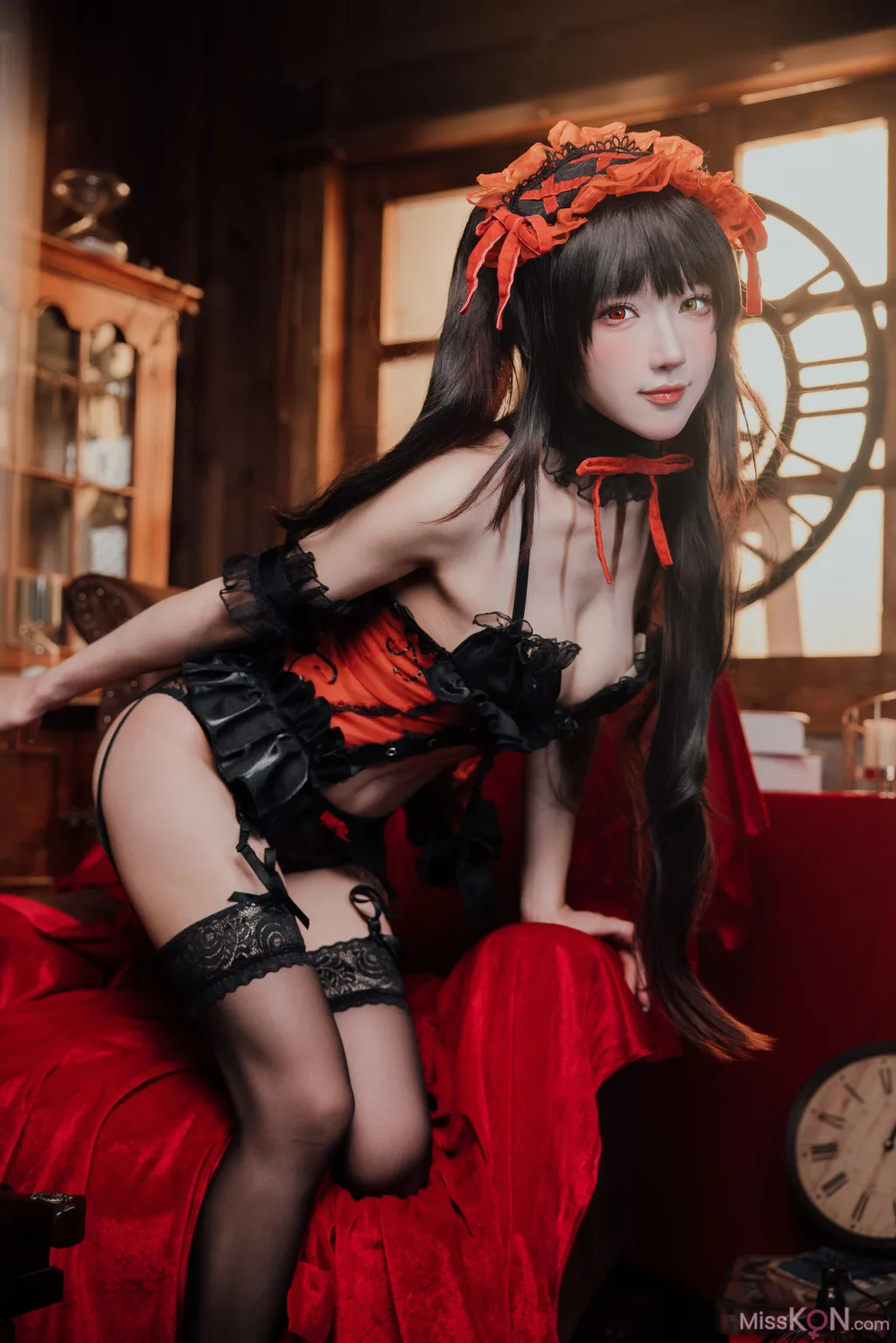 Coser@阿包也是兔娘: 时崎狂三 (36 photos)