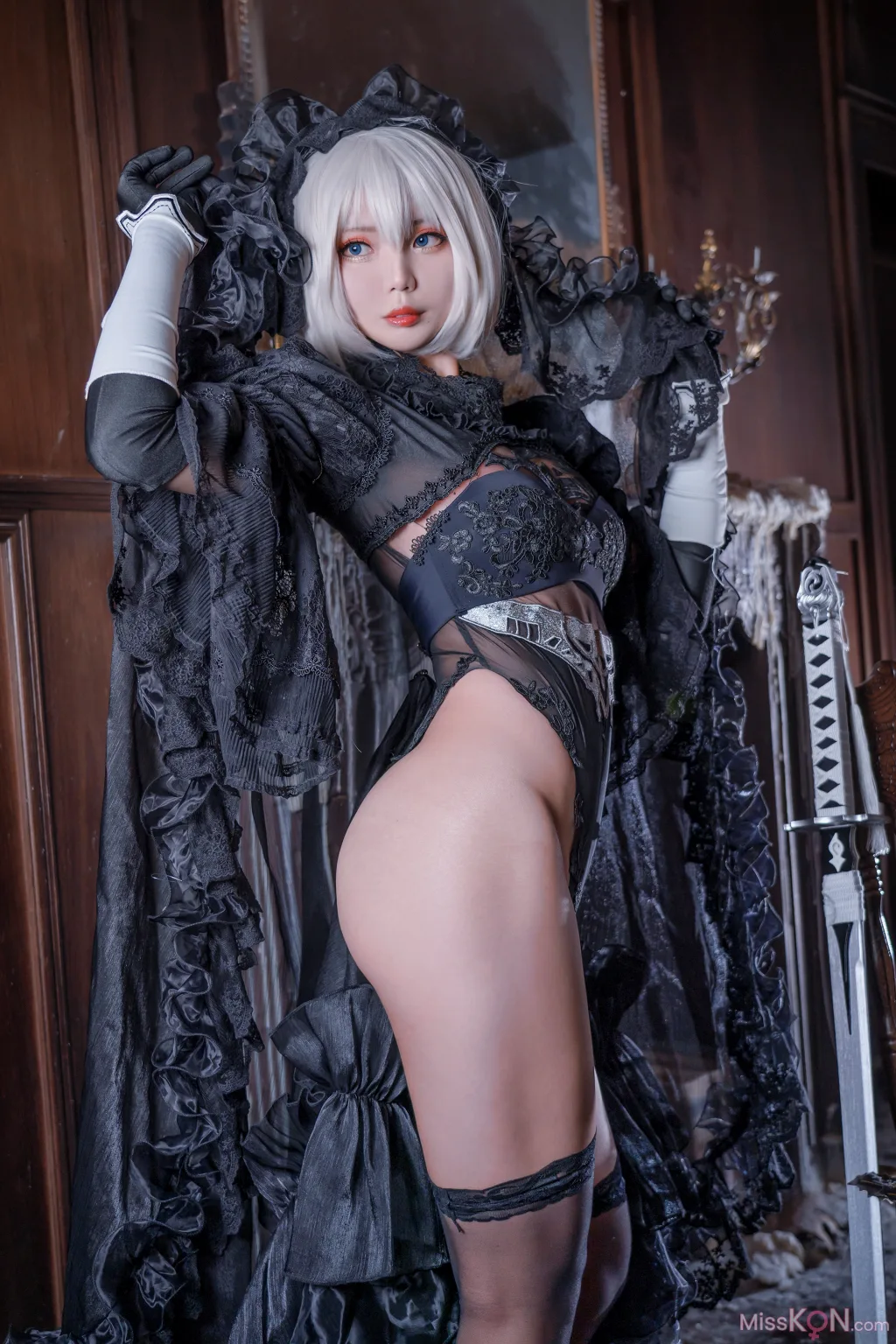 Coser@雪貓Yuki: 2B (30 photos)