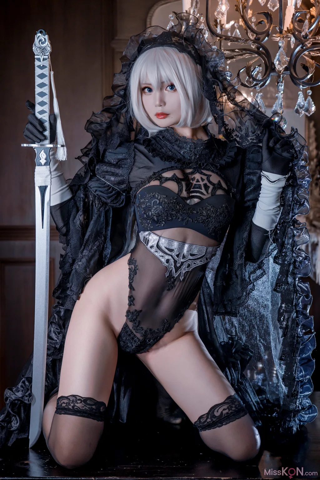 Coser@雪貓Yuki: 2B (30 photos)