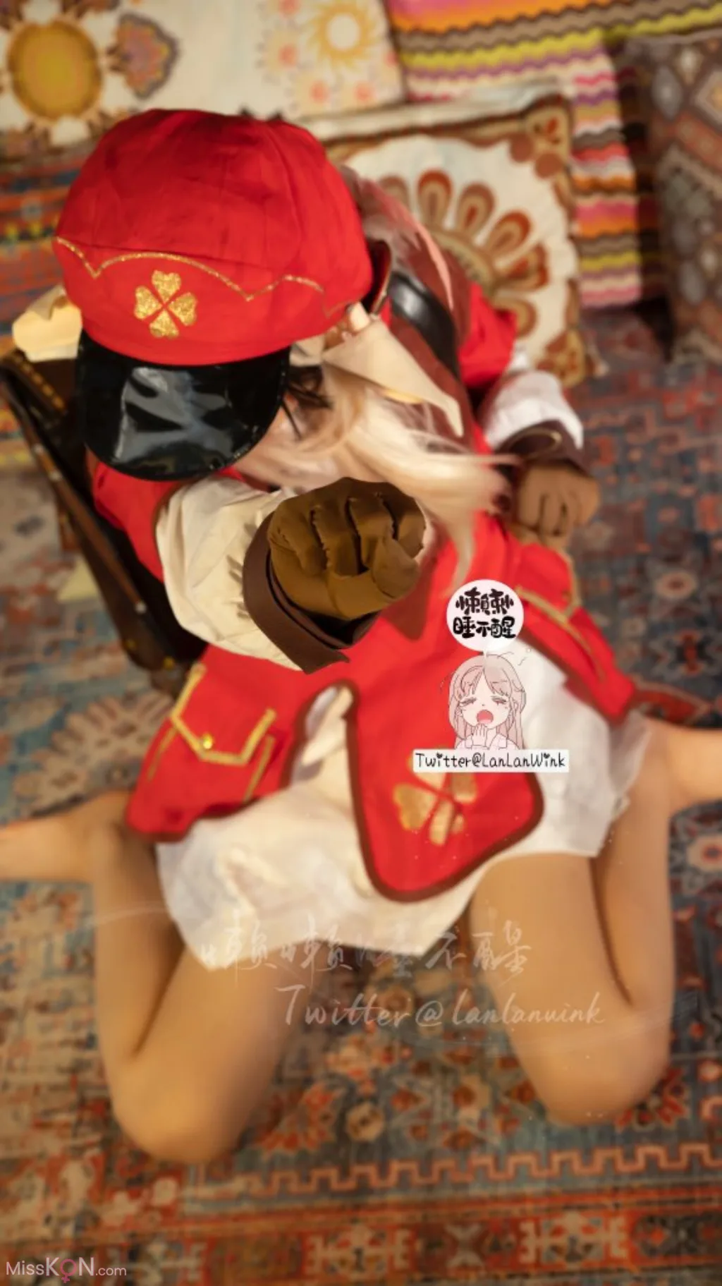 Coser@懒懒睡不醒: 和闺蜜一起弹力摇 (267 photos )