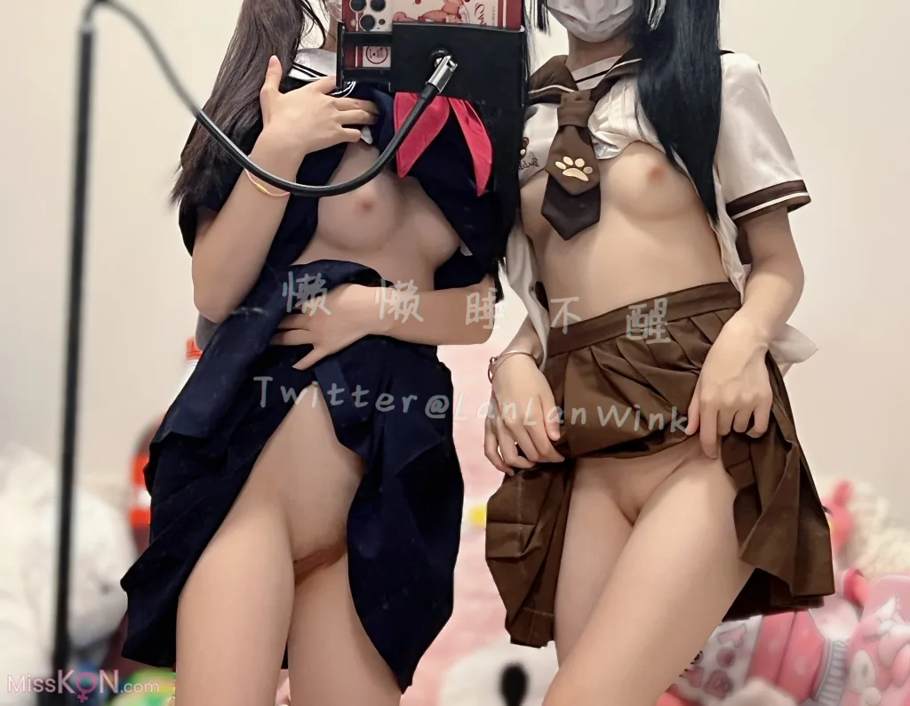 Coser@懒懒睡不醒: 和闺蜜一起弹力摇 (267 photos + 33 videos) – Page 12