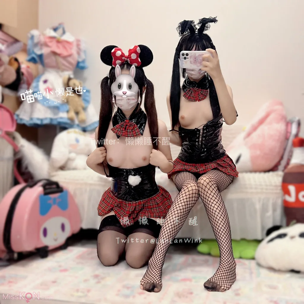 Coser@懒懒睡不醒: 和闺蜜一起弹力摇 (267 photos + 33 videos) – Page 12