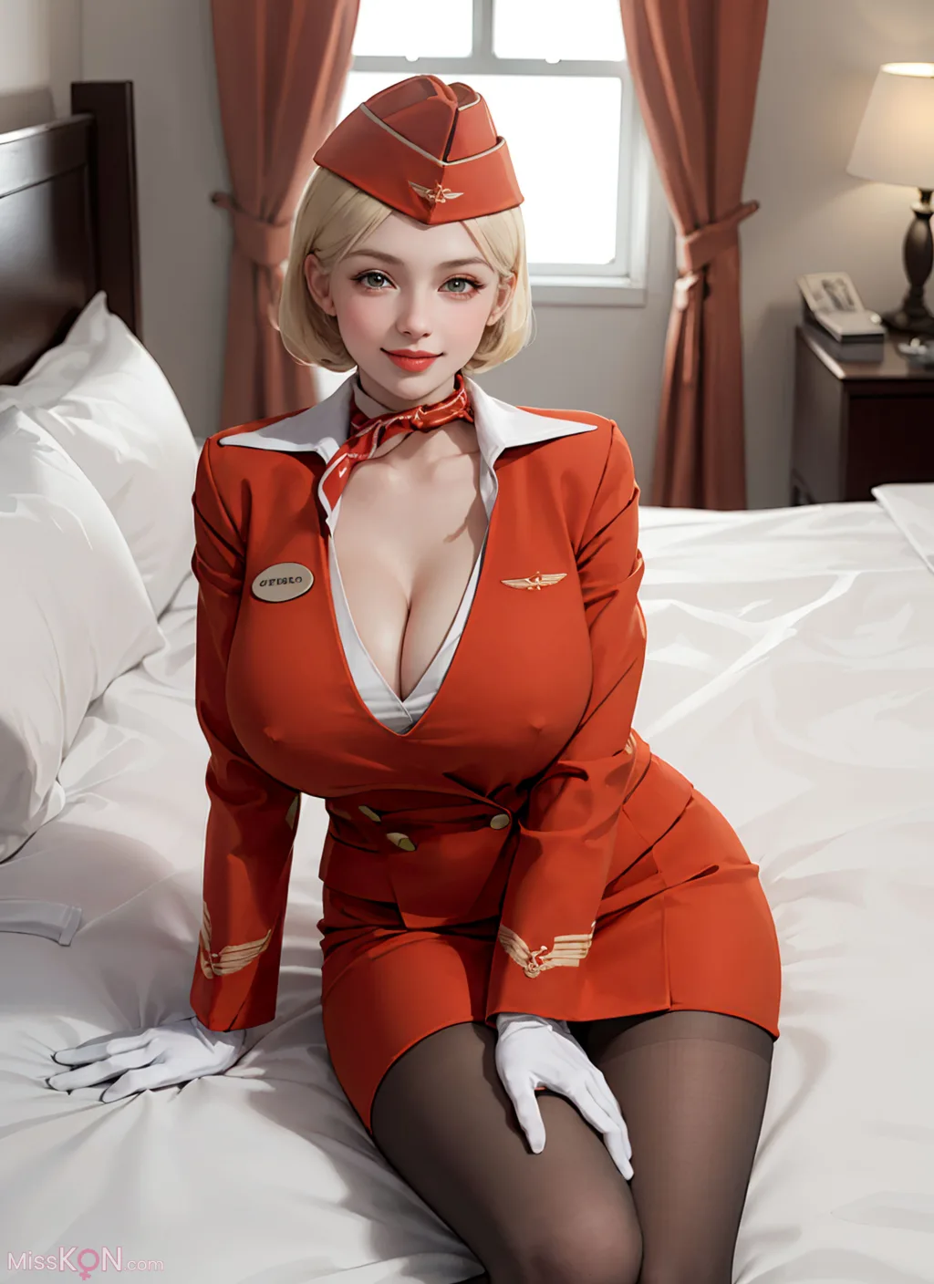 [AI Generated] Beautiful – Stewardess_extra (86 ảnh)