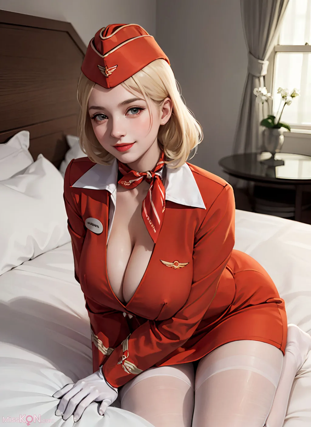[AI Generated] Beautiful – Stewardess_extra (86 ảnh)