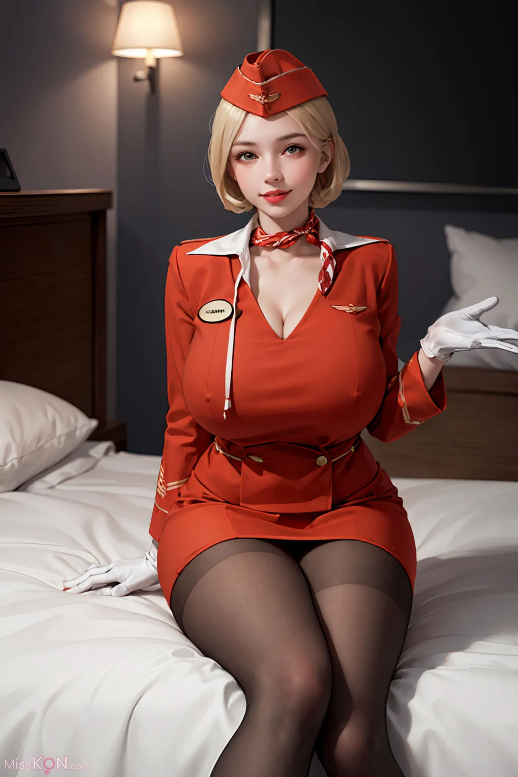 [AI Generated] Beautiful – Stewardess_extra (86 ảnh)