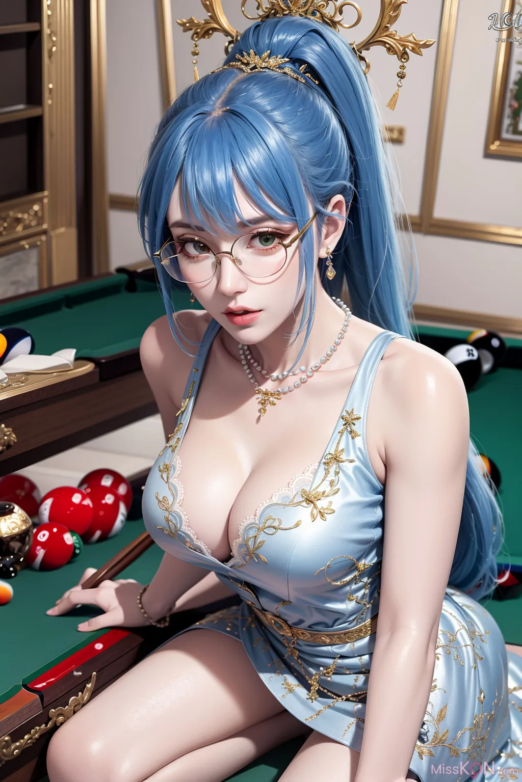 [AI Generated] Beautiful – Billiard Girl_extra (98 photos)