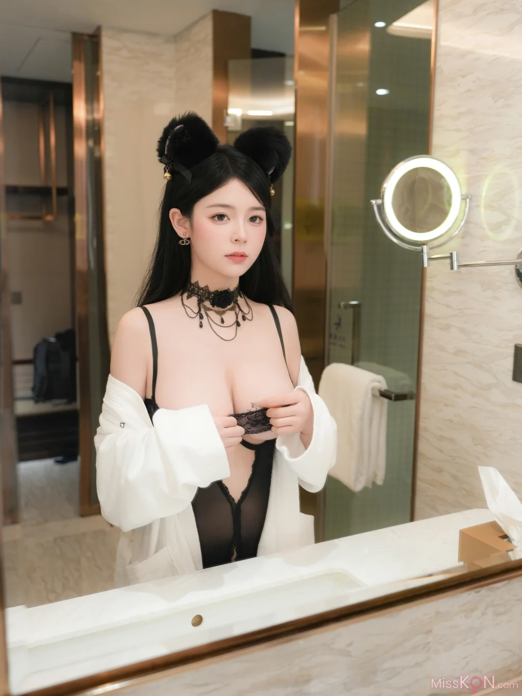 [XR Uncensored] 优酱: R18 秀人网模特 浴室情趣 (81 photos) – Page 3