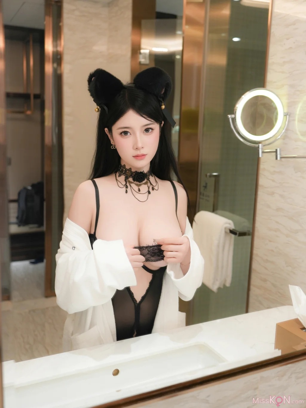 [XR Uncensored] 优酱: R18 秀人网模特 浴室情趣 (81 photos) – Page 3