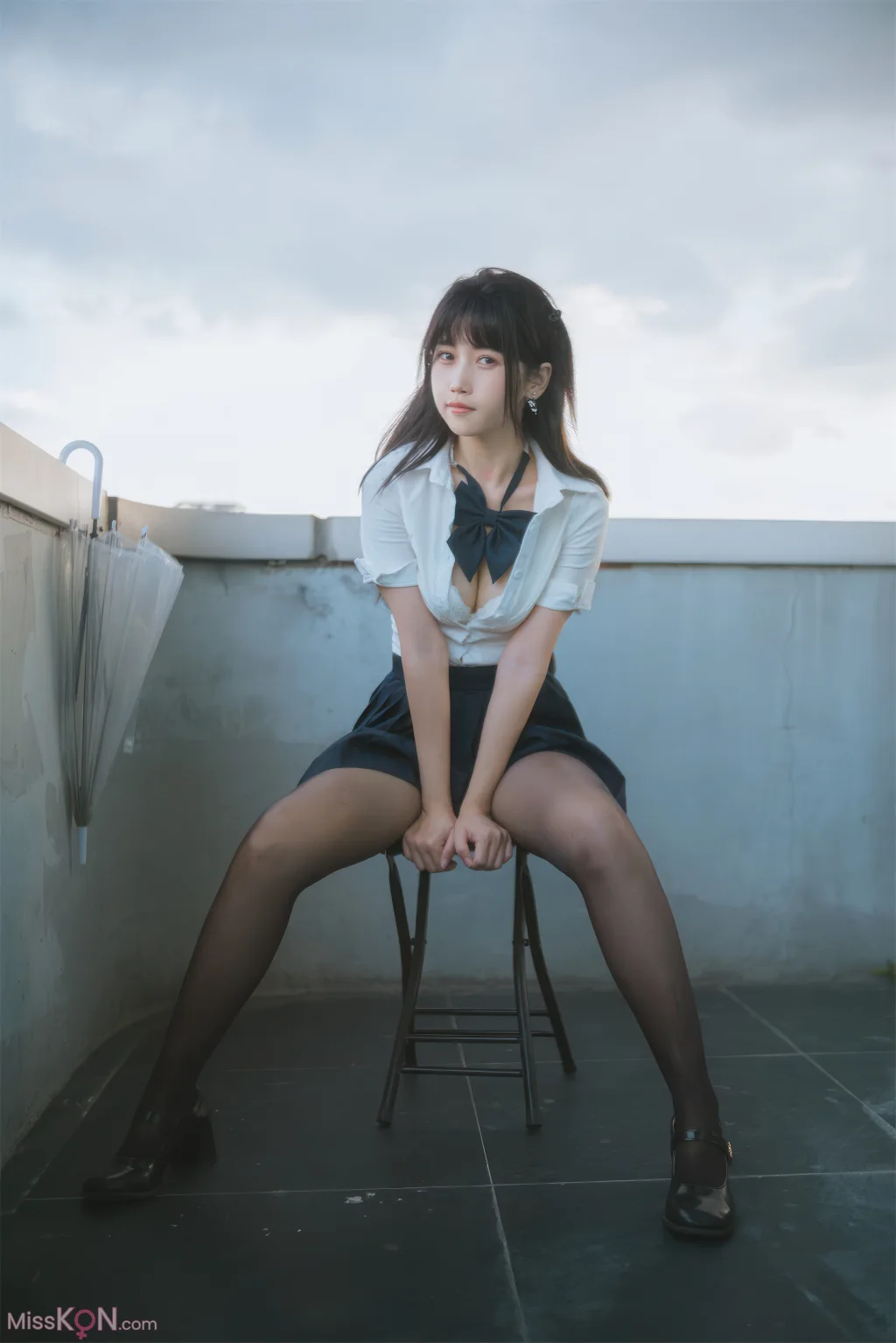 Coser@不呆猫: JK学妹户外 (59 photos)